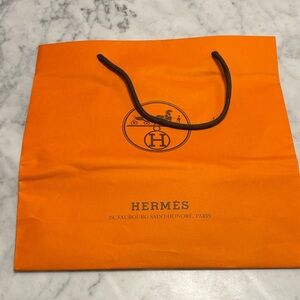 Hermes Vibrant Orange Tote